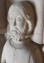 Germany Amelungsborn Abbey Hermann von Everstein 1350 and wife Adelheid von Lippe